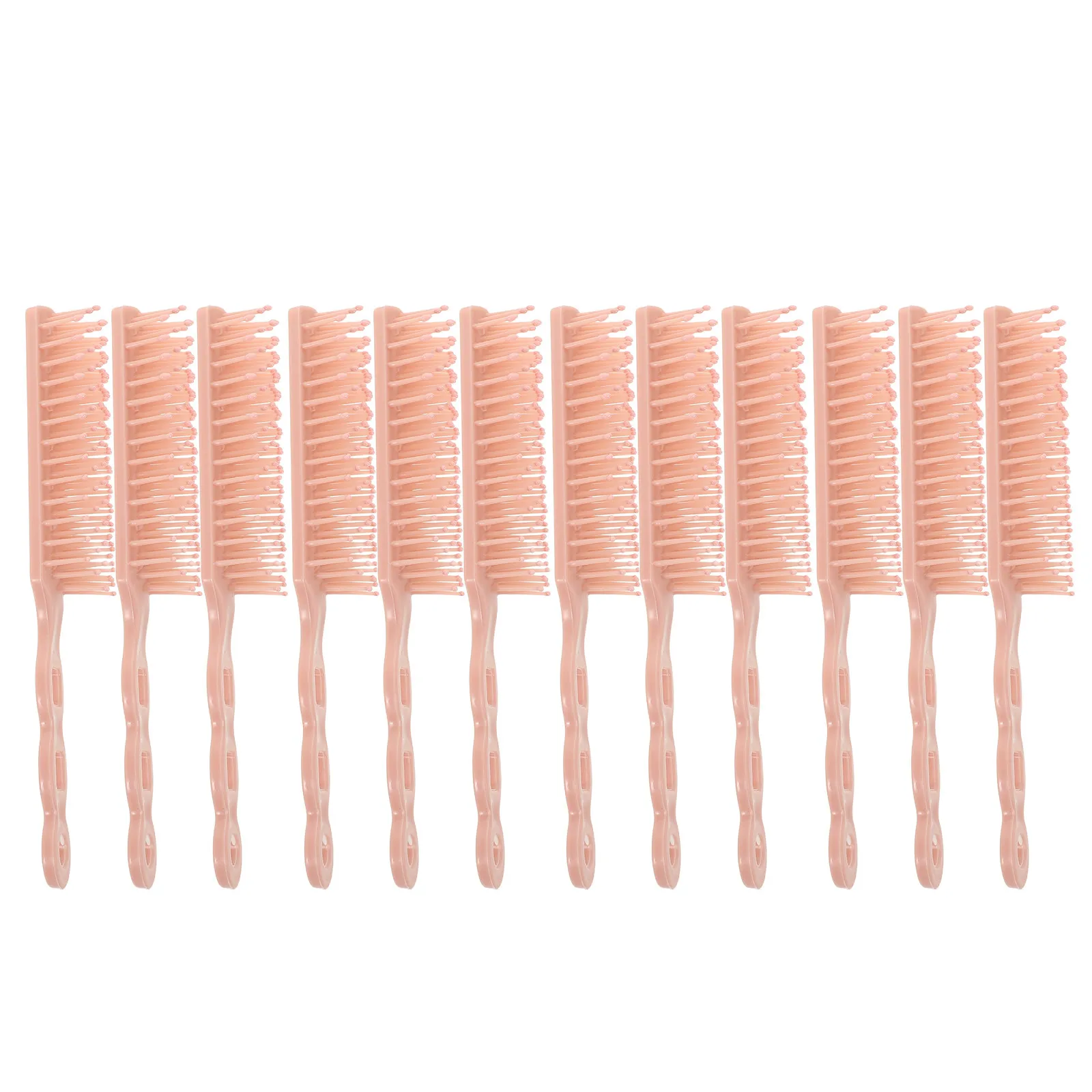 

12Pcs Professional Salon Comb Set Heat Resistant V-Shaped Anti-Static Smoothing Hair Combs for Women Stylists Daily Use Barber
