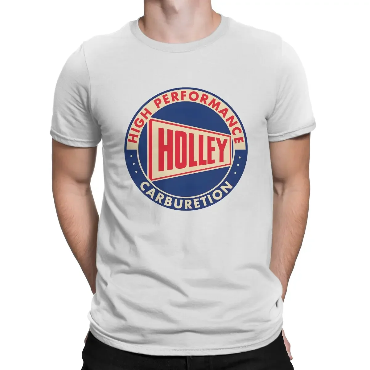 T Shirt Newest Stuff For Adult Holley Carburetors Sticker Unique TShirt EDELBROCK PRO DRAG RACING Leisure harajuku men clothing