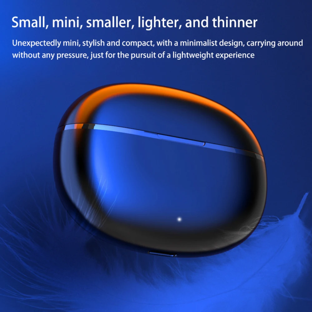 Earphones Sleek Design Durable Construction Long Battery Life Comfortable Fit Easy To Use Cross-border Convenient Features