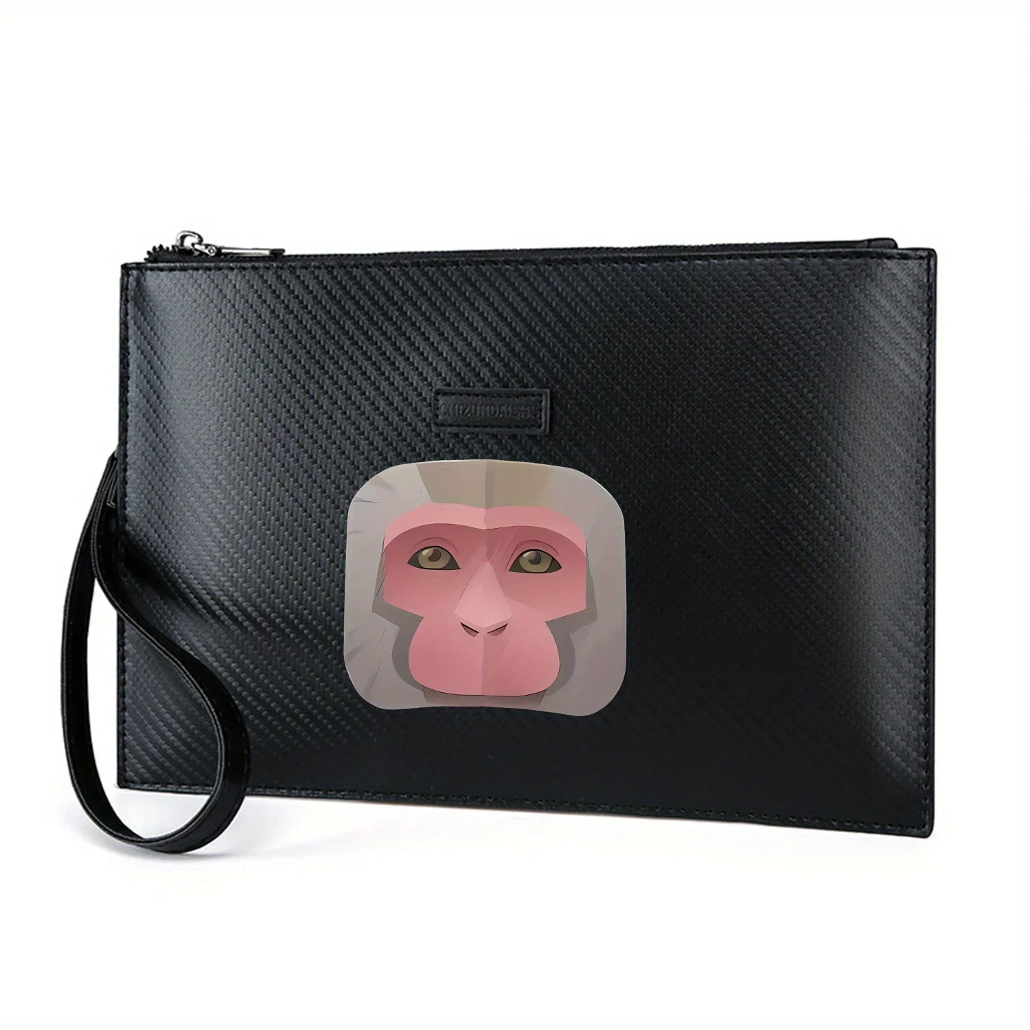 macaco-rosto-dos-desenhos-animados-icone-design-elegante-impresso-bolsa-masculina-do-plutonio-elegante-e-pratico-para-o-transporte-diario