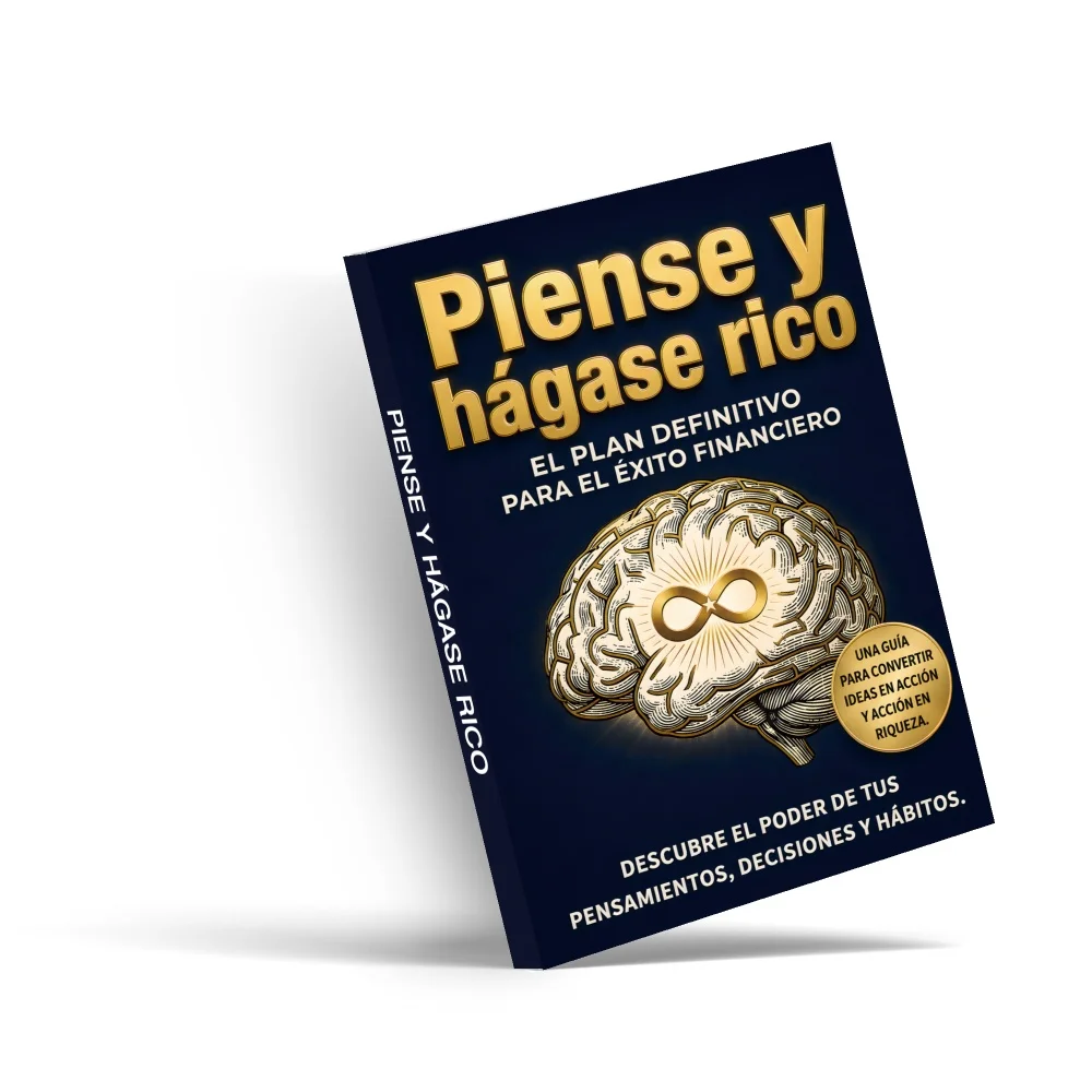 Piense y hágase rico, edición en español, mentalidad de riqueza, hábitos de éxito y crecimiento personal