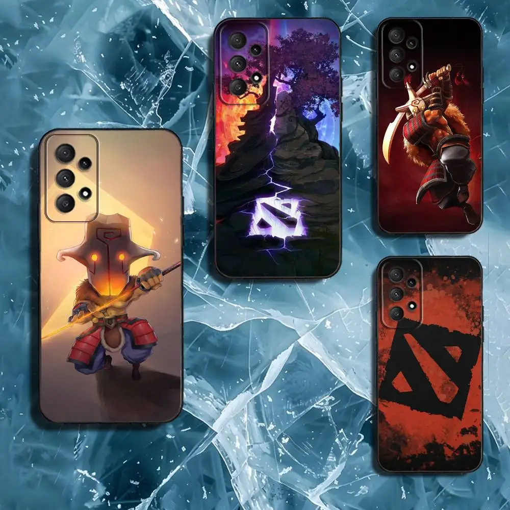 

Cool D-Dota 2 Phone Case For Samsung Galaxy A13,A21s,A22,A31,A32,A52,A53,A71,A80,Soft Black Shell