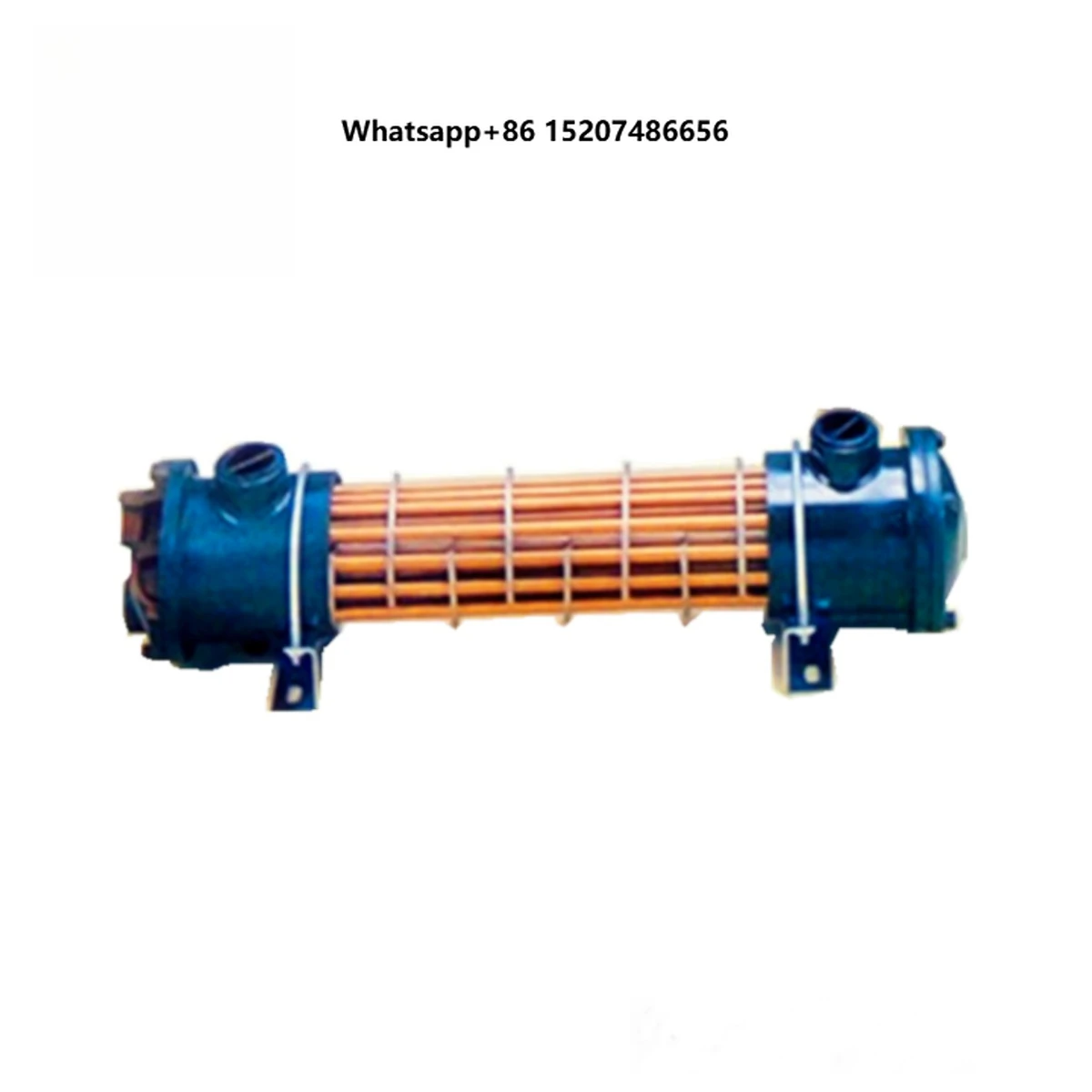 Copper/stainless Steel Shell and Fin Tube Marine Water Chiller Cooler Heat Exchanger Transmission Hydraulic Oil Cooler