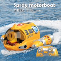 L20A-Mini RC Boat 2.4G Remote Control Boat Children'S Water Toys Birthday Gift Submarine Boat Shape