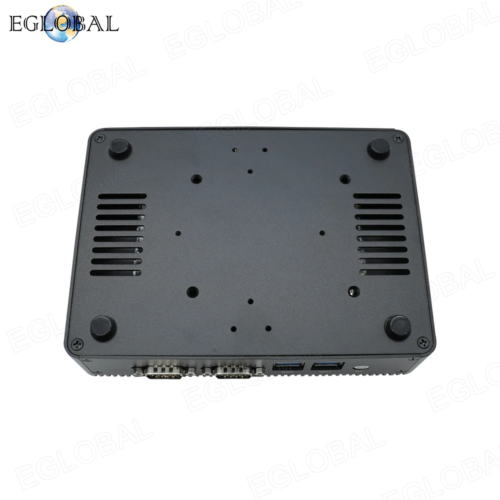 EGLOBAL Mini PC i3 5005U Dual LAN Dual COM Mini computer a basso consumo VGA HDMI WiFi Windows RJ45 Giga LAN PC desktop da ufficio