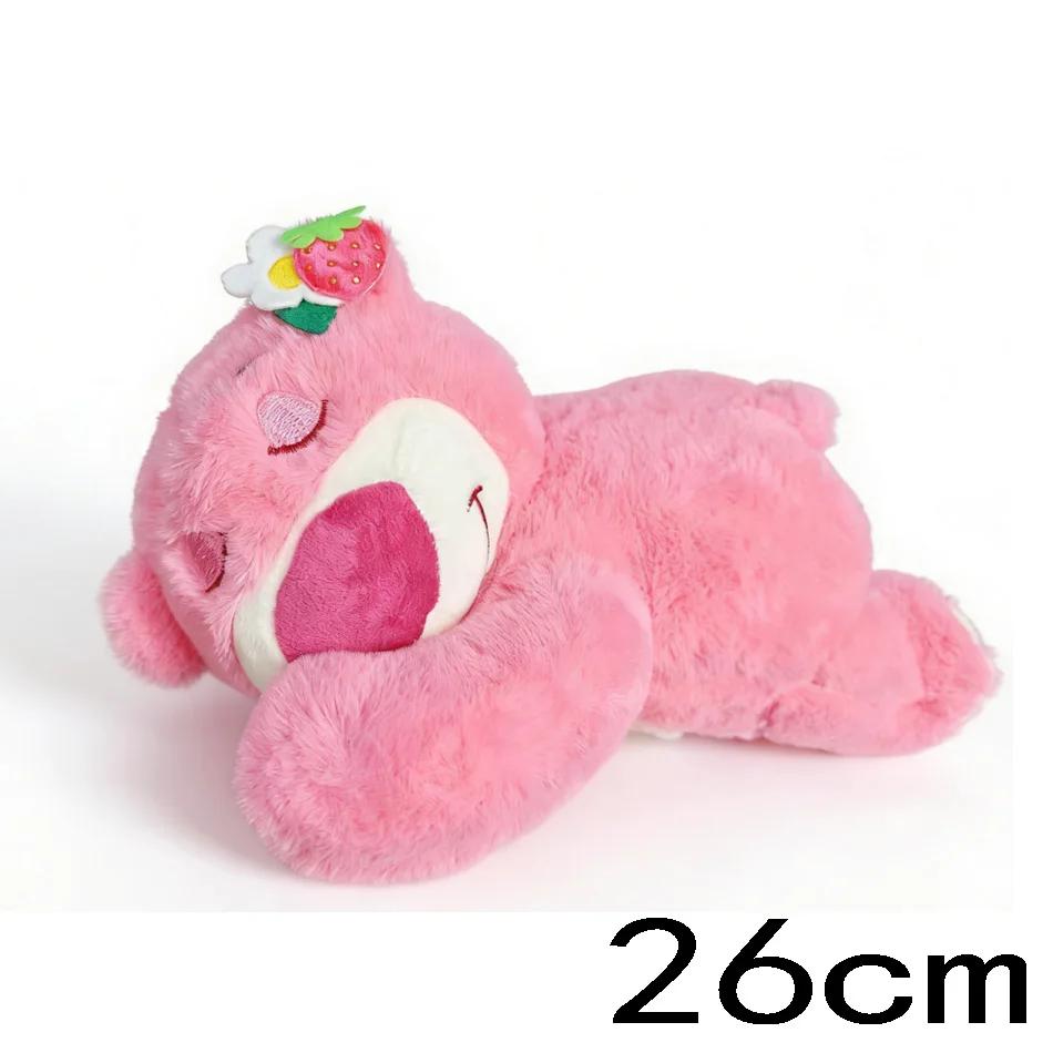 

Disney Toy Story Lotso Cute Bear Strawberry Sofa Plush Pillow Stuffed Toys Children Girls Friends Festivals Birthday Gift