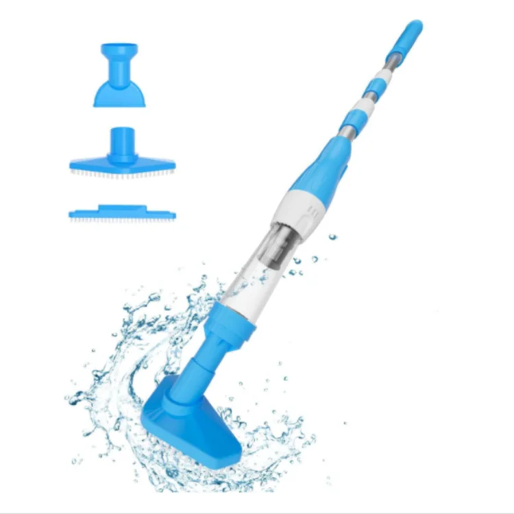 3 in 1 Pool Vacuum Cleaner for Hot Tub and Small Swimming Pool Sand and Debris Treatment
