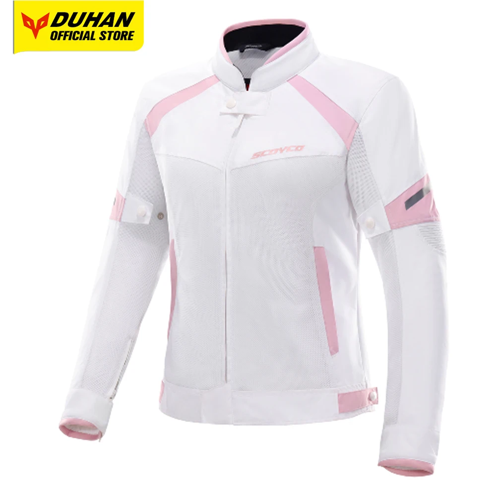 

Summer Motorcycle Jacket Mesh Breathable Motorbike Jacket Anti Fall Reflective Motocross Riding Jacket