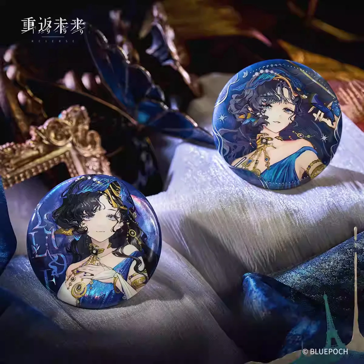 

Оригинальный значок-брошь из жести 58 мм по мотивам аниме/мультфильма «Изольда 1999» для косплея, набор аксессуаров, украшение, декор, подарок