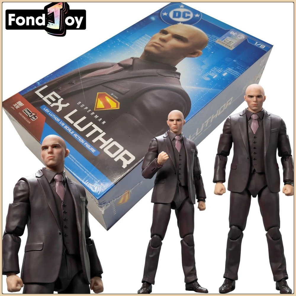 

Original Fondjoy DC Lex Luthor Action Figures Creative Cartoon Statue Model Doll Collection Toys Decorative Ornaments Kids Gifts