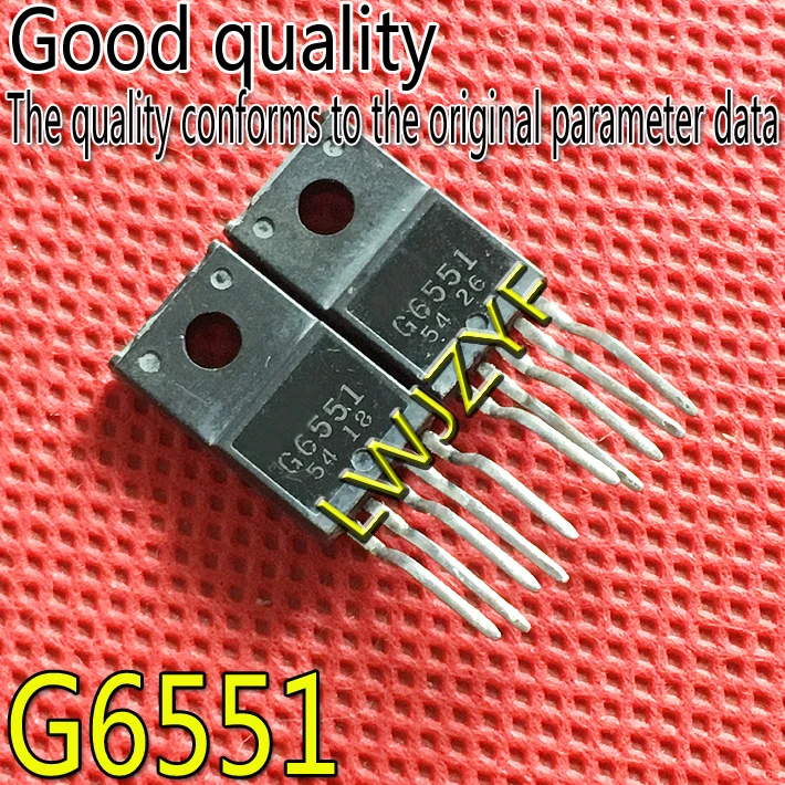 (1Pieces) New  STRG6551 G6551 TO-220F MOSFET Fast shipping