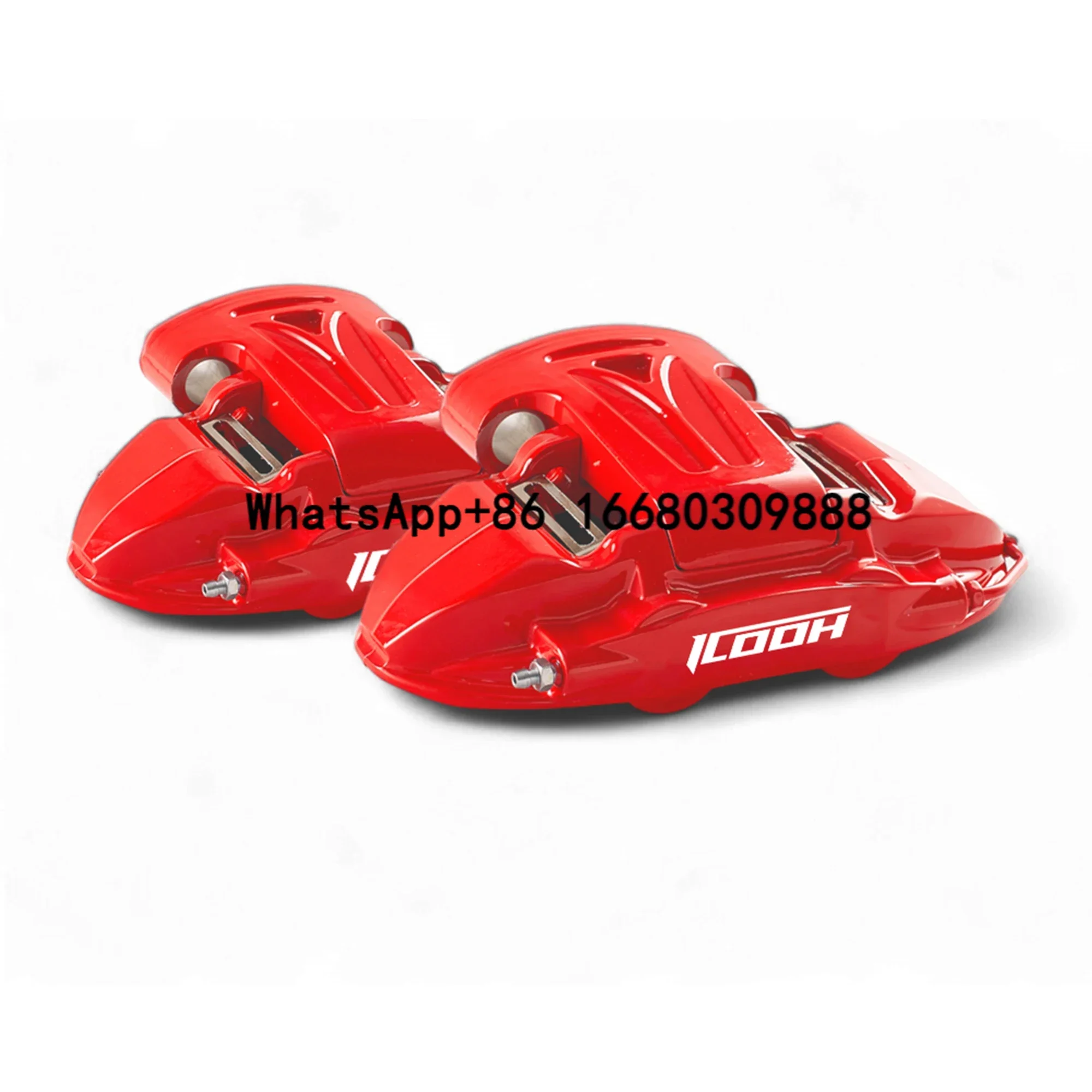 

ICOOH Racing 4-Pot Rear Caliper Kit New Condition 355*28mm 18 19 Inch Brake Disc Pads For Car Also Fits Civic A3 Cars