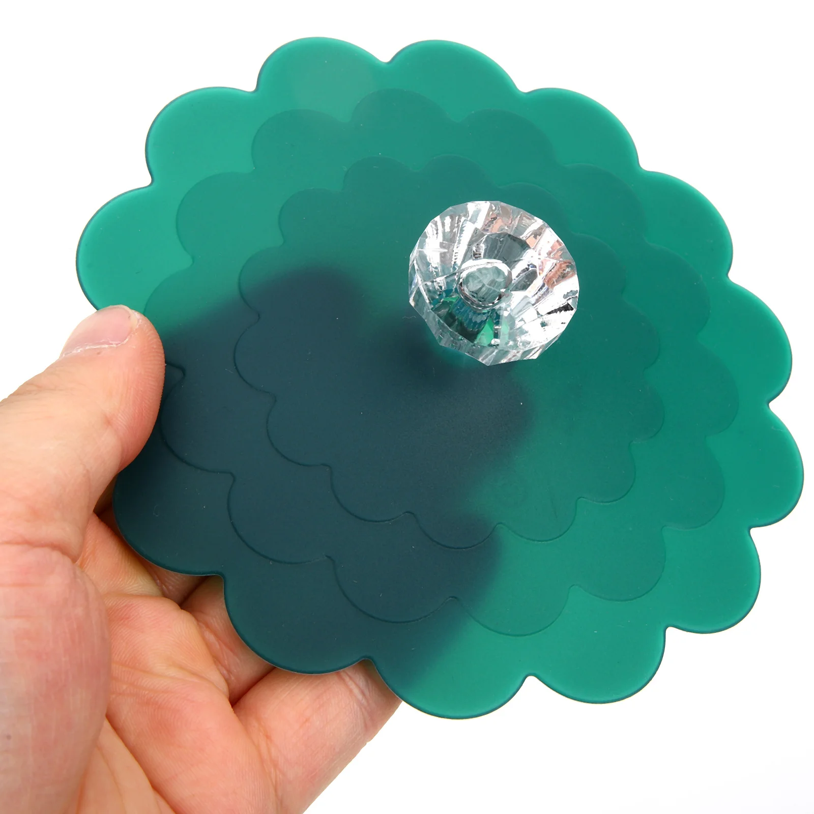 

6Pcs Silicone Cup Lids Decorative Mug Covers Reusable Spill Proof Drink Covers for Cups Mugs Glasses Cup Cover