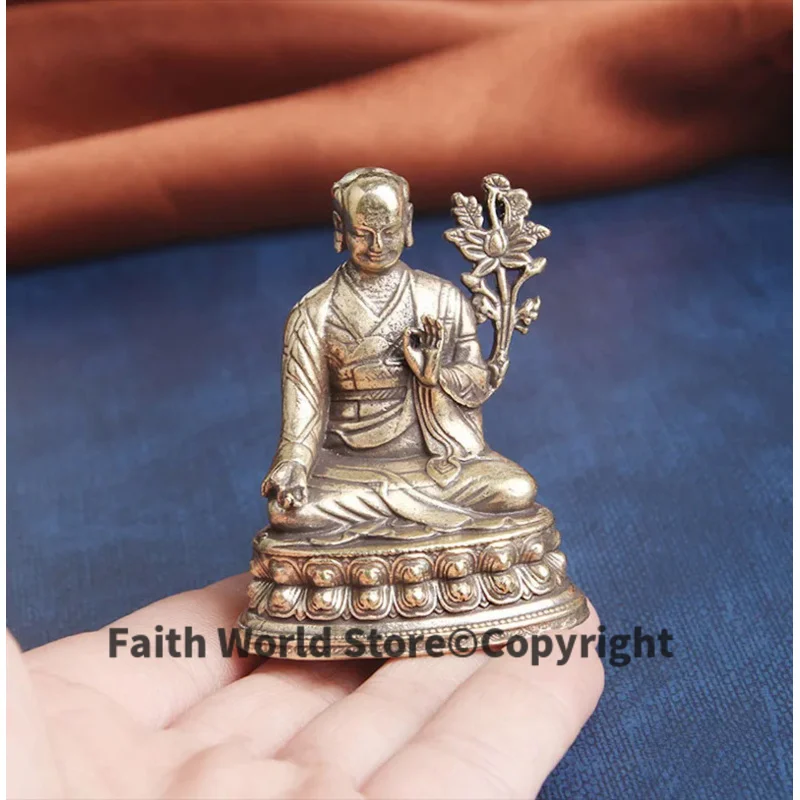 

Wholesale Pocket Buddha statue Tibet temple Sakya I Gongganingbu Buddha Statue protective talisman Bless health safety good luck