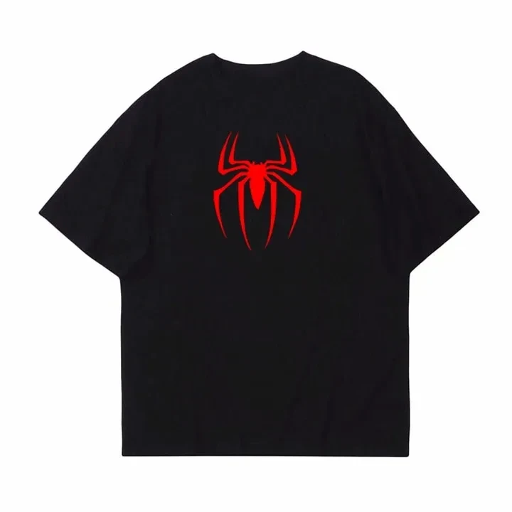 Top Summer Gothic retro Graphic Baby T-shirt Cute Punk Hip Hop Men Women T-shirt Spider short sleeve punk street family clothing