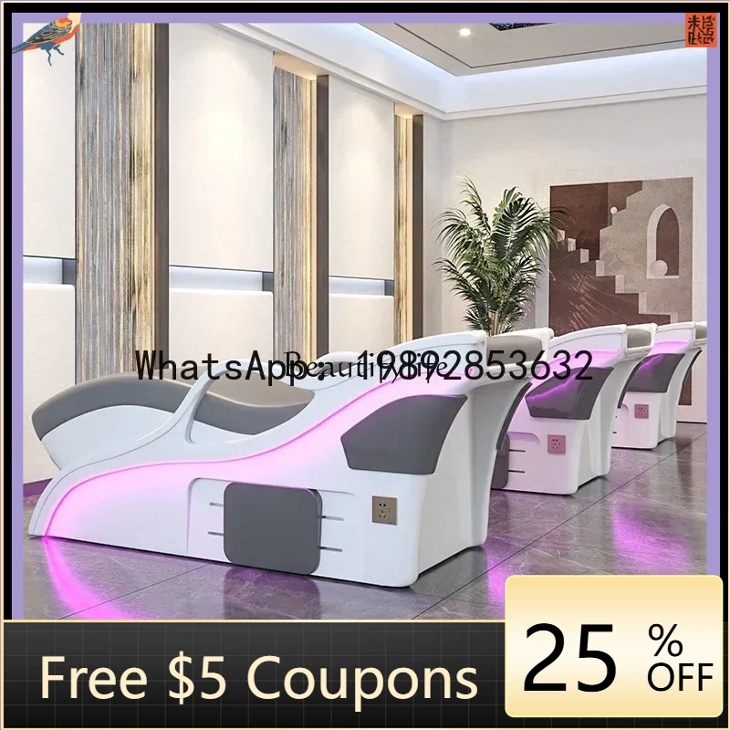 AB  02Face Wash Facial Bed Beauty Salon Special Ear Cleaning Solid Wood Massage Nail Beauty Eyelash Beauty Physiotherapy Bed