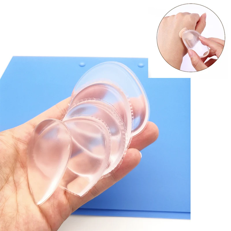 1PC Silicone Makeup Spong Powder Puff Face Concealer Water Drop Heart Shape Cosmetic Puff Beauty Foundation Make Up Sponge