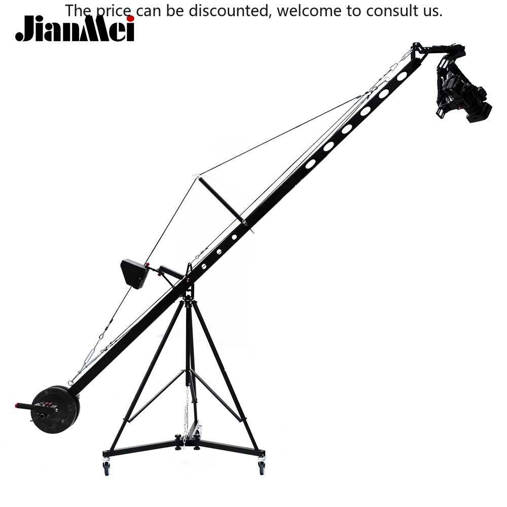 JianMei XF64-3M Lightweight Adjustable Camera Boom With 360 Degree Rotation And Extended Reach Meeting All Your Shooting Needs