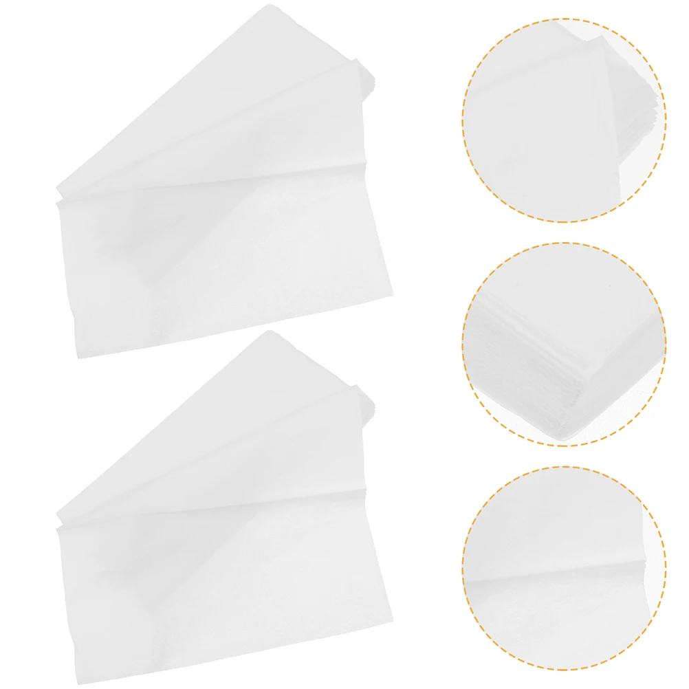 

4 Bags Car Tissue Refills Wood Pulp Paper Napkins White Travel Tissues for Car Home Office Sun Visor Holder Compatibility