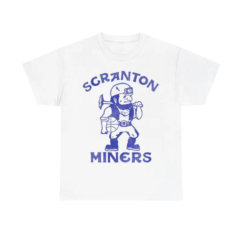 

Ностальгическая футболка в стиле ретро Scranton Miners Basketball Team