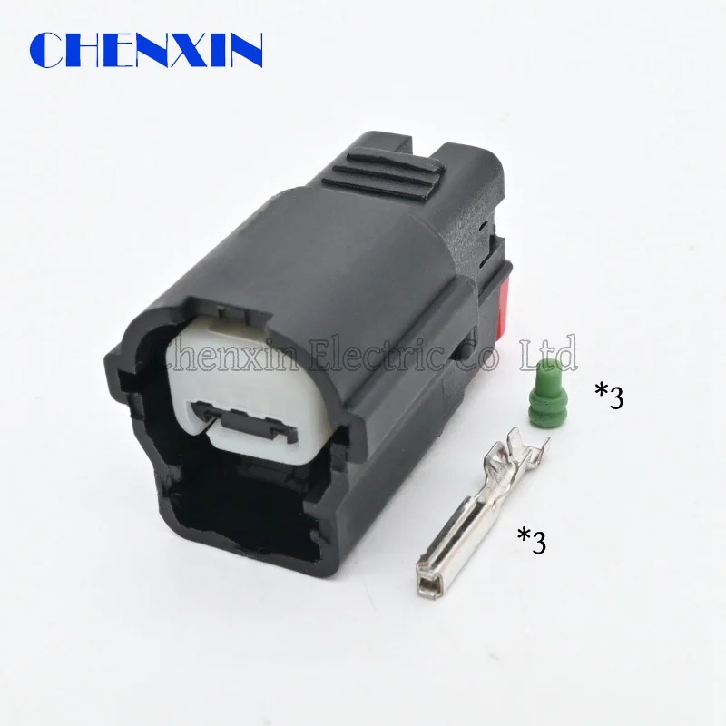 3 Pin Auto Waterproof Crankshaft Position Sensor Connector PDC Parking Radar Sensor Plug 314043110 31403-3700