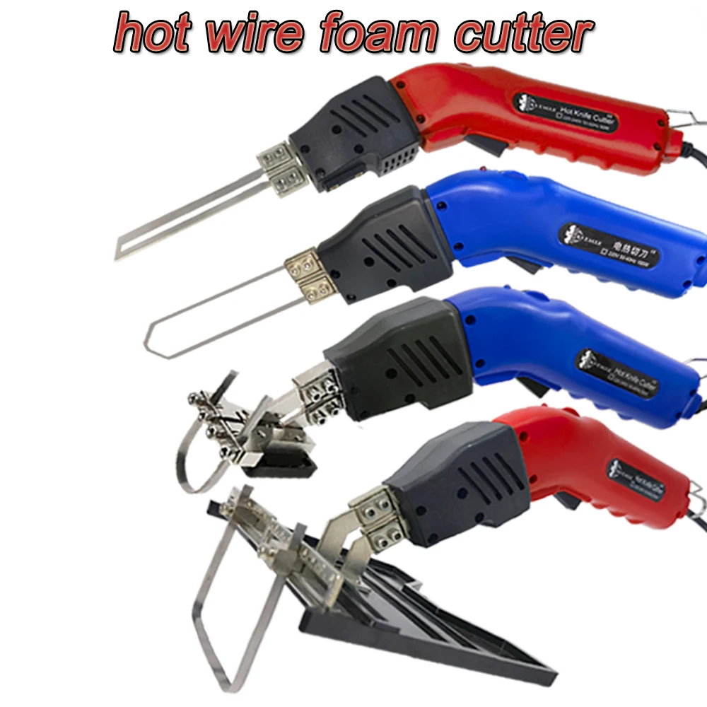 Electric Foam Cutting Tools Machine Groove Styrofoam Slotting Plate Carving Foam Heating Knife Polystyrene Hot Knife Air Cooling