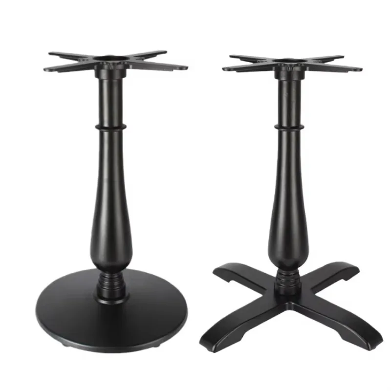 Modern Cast Iron Bistro Table Legs for Dining Kitchen Hospital Use