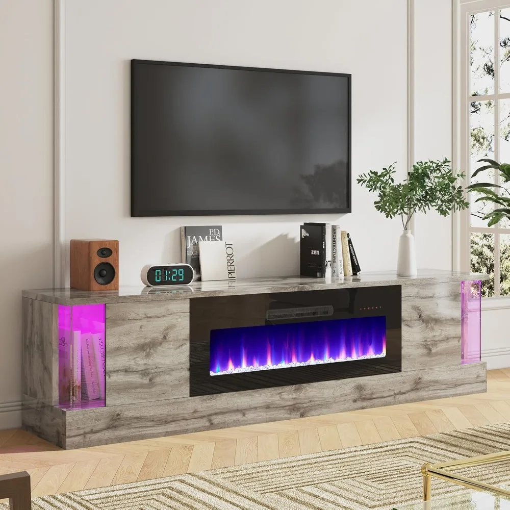 Fireplace TV Stand with 36