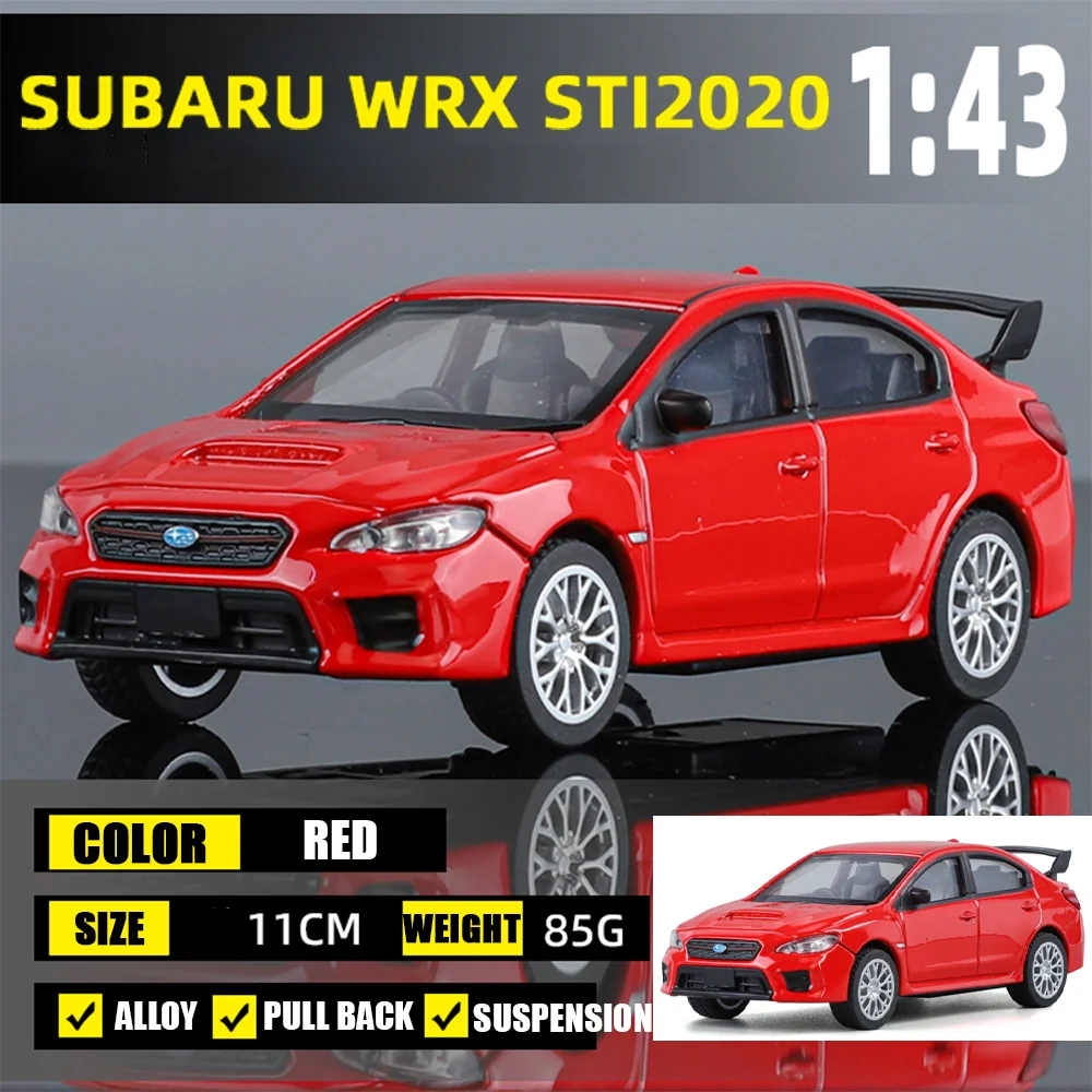 1:43 Subaru Forester WRX STI Metal Diecast Car Model