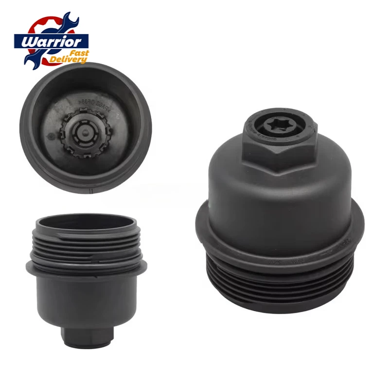 

11428575907 Black Engine Oil Filter Housing Cover Cap for BMW MINI F54 F55 F56