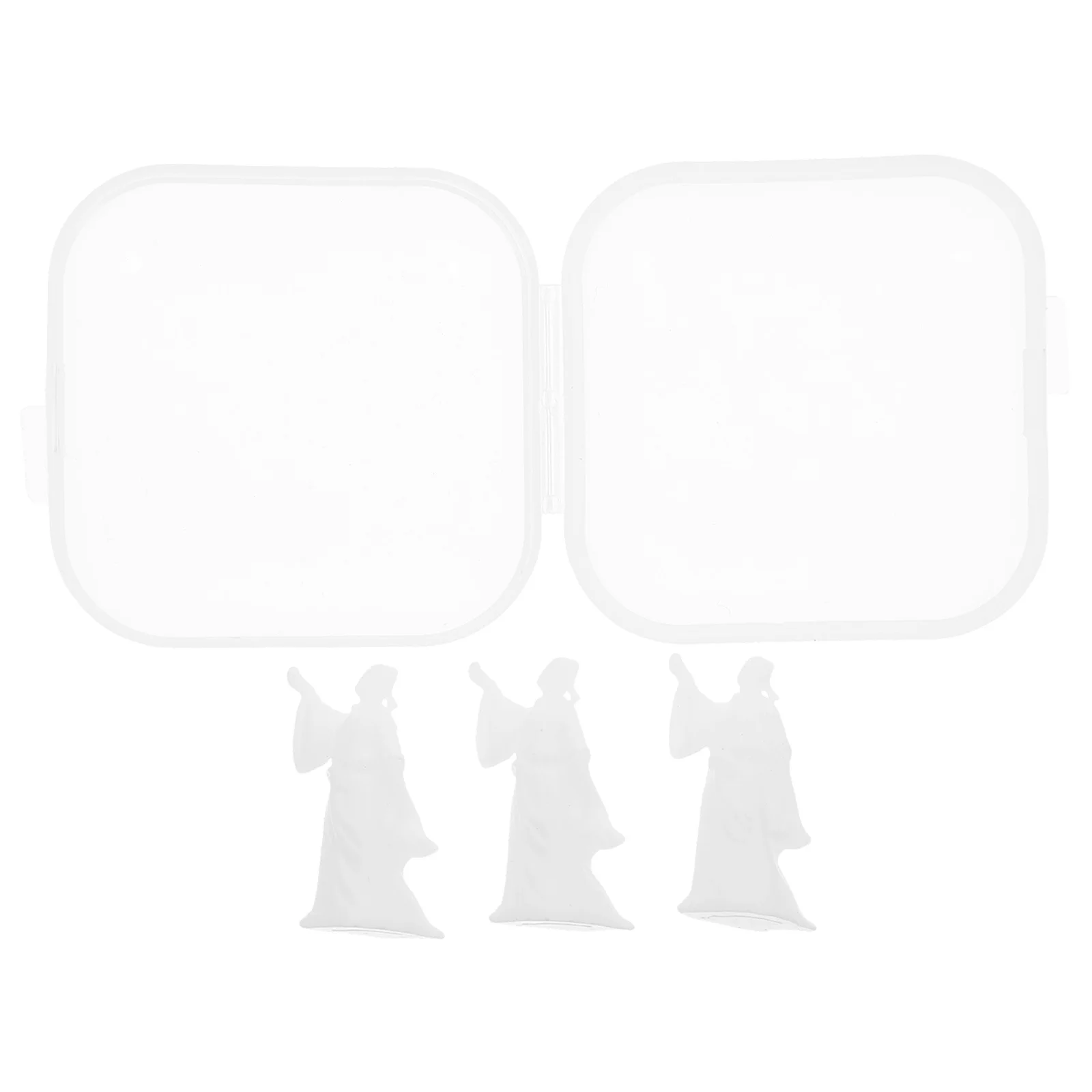 

3Pcs Intricately Designed Miniature Figures Resin Material Lifelike Desktop Mini Decoration Bonsai Landscape Home Office Decor