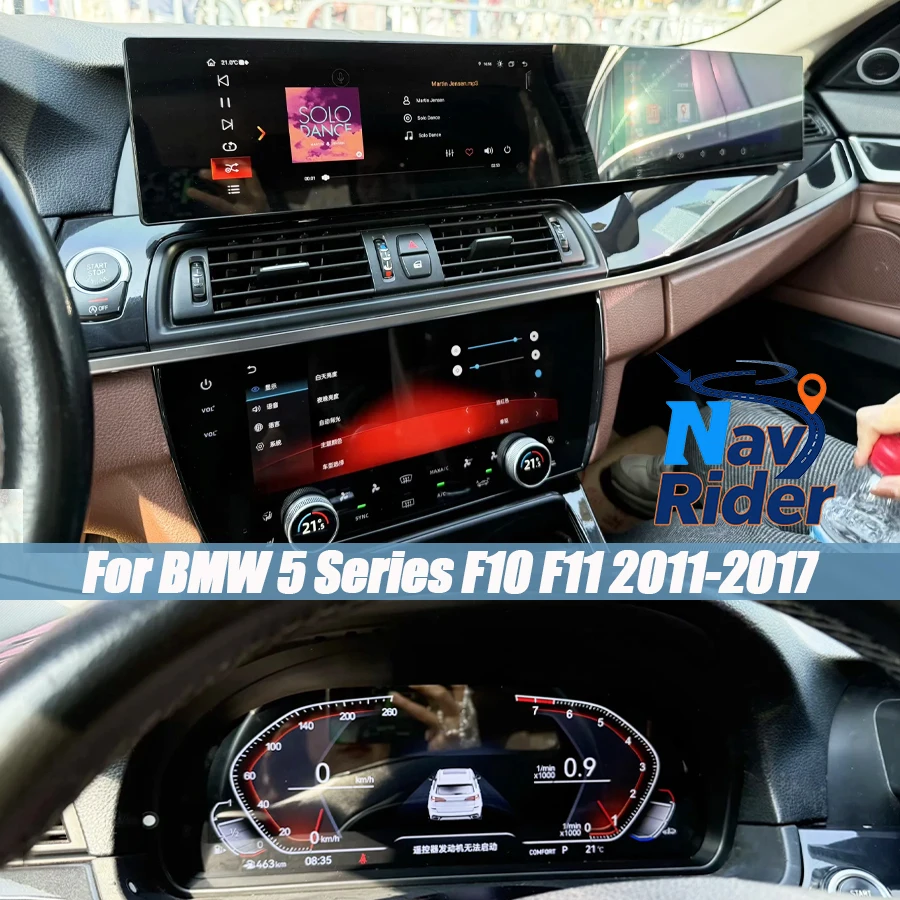 For BMW 5 Series F10 F11 2011-2017 Car Multimedia 21
