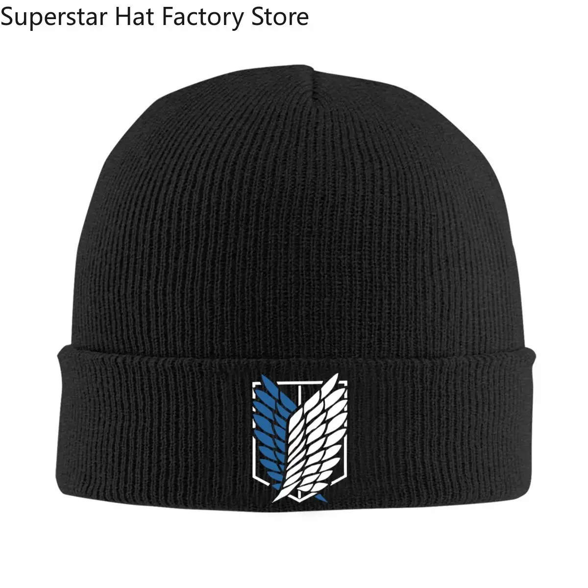 Shingeki No Kyojin Attack On Titan Knit Hat Beanie Winter Hat Warm Hip-hop Wings of Freedom Caps for Men Women