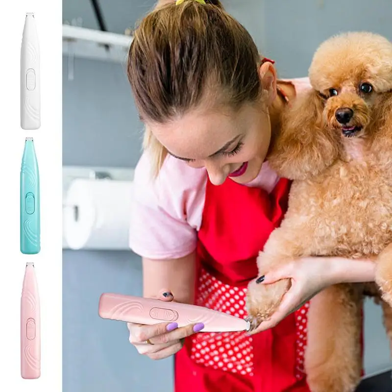 Electric Dog Grooming Trimmer Pet Hair Trimmer Dog Grooming Set Pet Hair Paw Shaver Fine Pruning Pet Hair Grooming Supplies