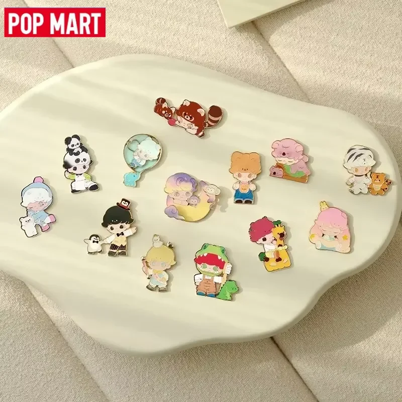 POP MART Dimoo Animal Kingdom Series - Badge Blind Box Toys Guess Bag Cute Toys Doll Anime Figure Decorations Gift Girl - view 6