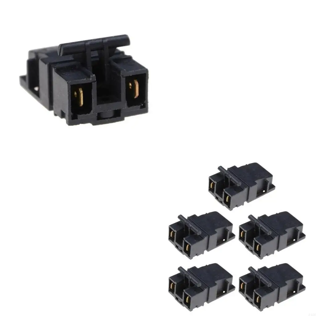 F92F 5Pcs 13A Power ​Electric Kettle Switch Thermostat Switch Steam Boiler Thermostat Switch Kitchen Appliance Part