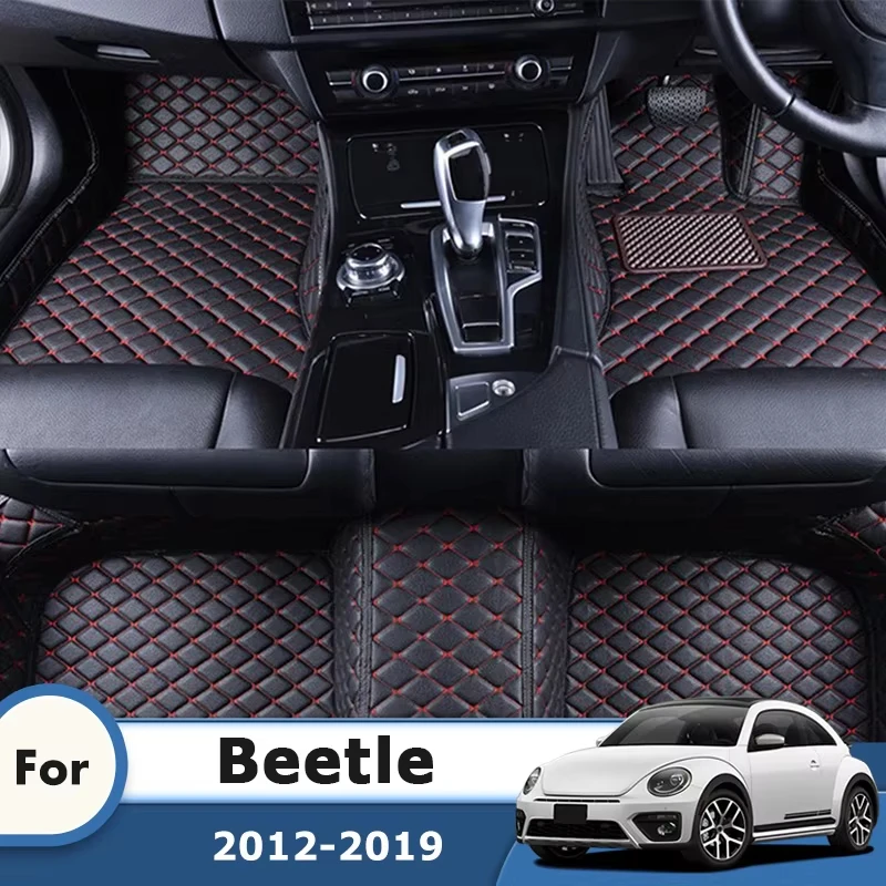 

Коврики на заказ для Beetle 2019 2018 2017 2016 2015 2014 2013, автомобильные коврики, водонепроницаемые коврики, автомобильный Стайлинг, внутренние накладки