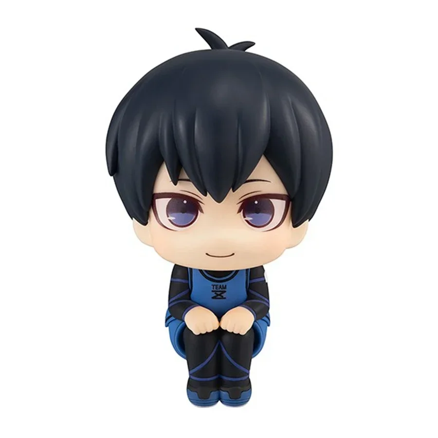 Em estoque 10cm azul bloqueio anime figura olhar isagi yoichi/nagi seishiro figura de ação bachira meguru coleção modelo boneca brinquedos