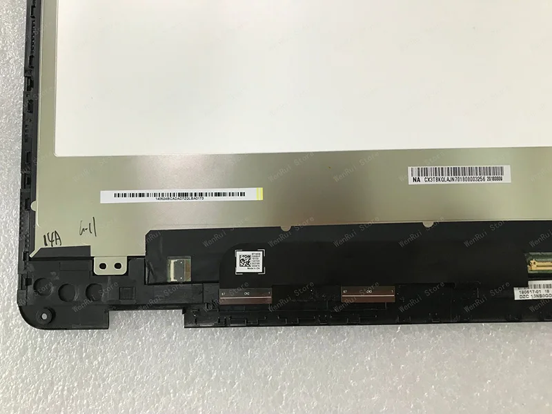 Imagem -03 - Portátil Lcd Assembléia Digitador da Tela de Toque com Quadro para Asus Zenbook Flip14 Ux461u Ux461 Ux461ua Ux461f Nv140fhm-n62 14
