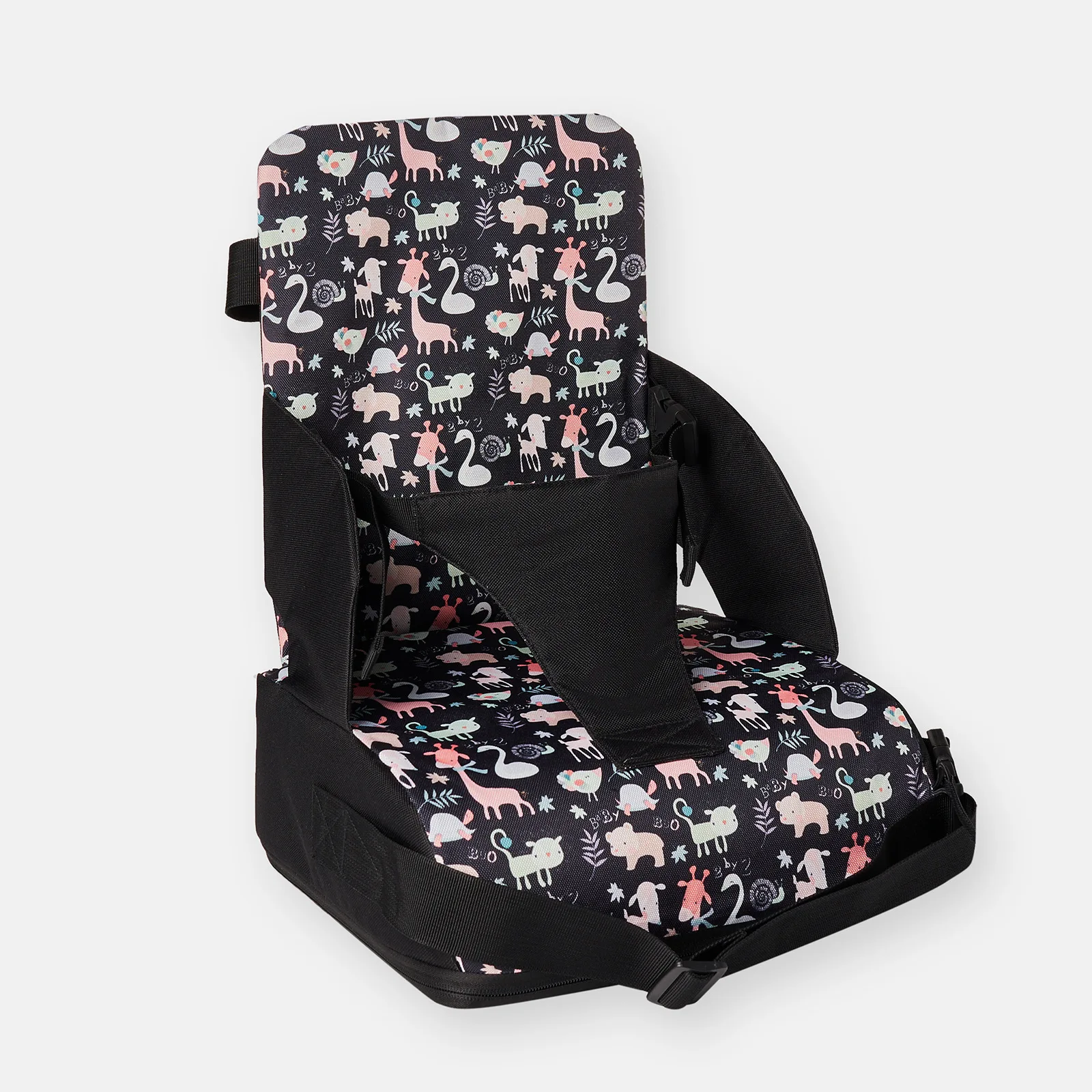 Children's Portable Folding Seat Height Cushion Baby Dining Chair Help Kids Booster Seats Eating Sit Products