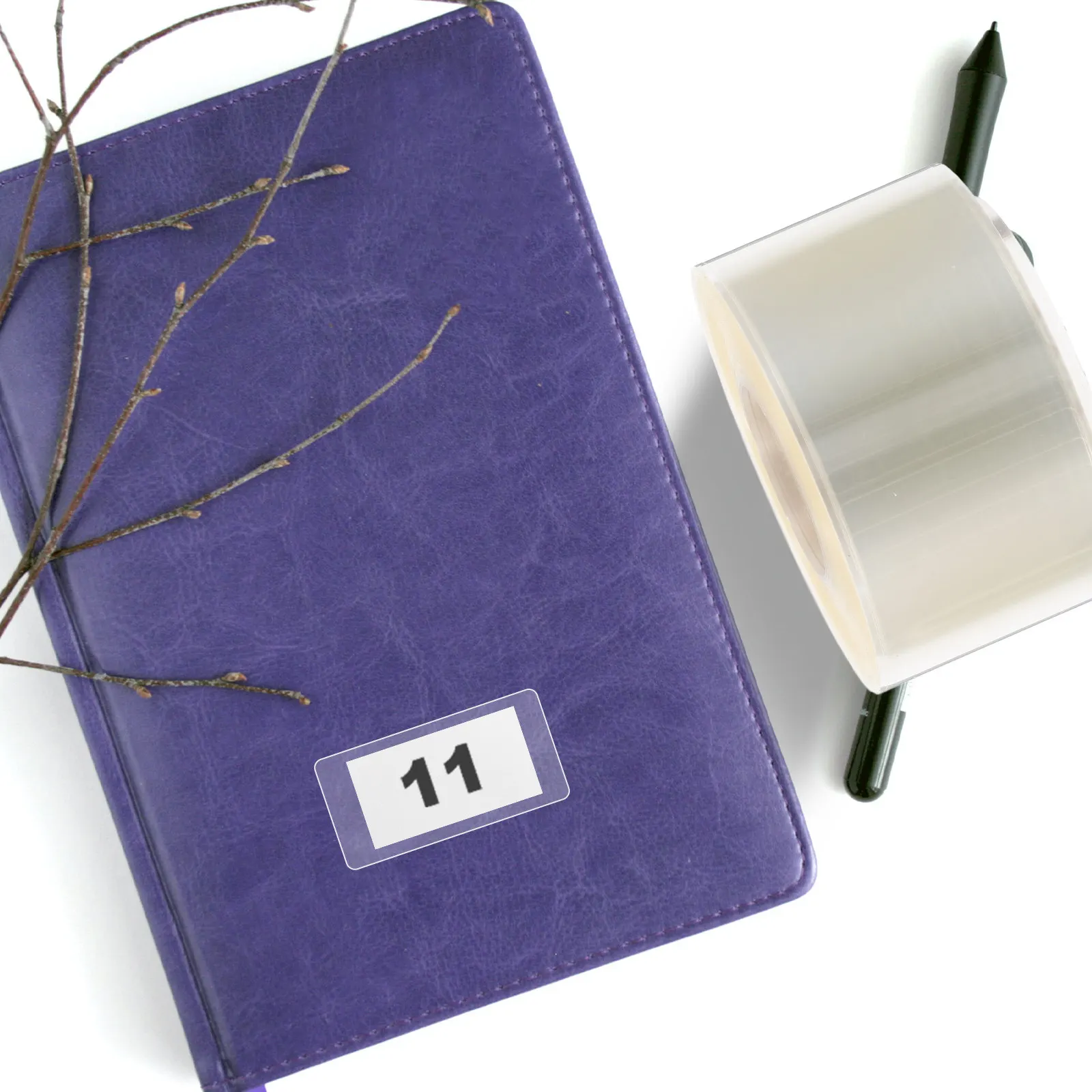 

1 рулон прозрачных прямоугольных наклеек-пломб, водонепроницаемые защитные этикетки для кодирования, прозрачная клейкая пленка из ПВХ для розничной упаковки и школы