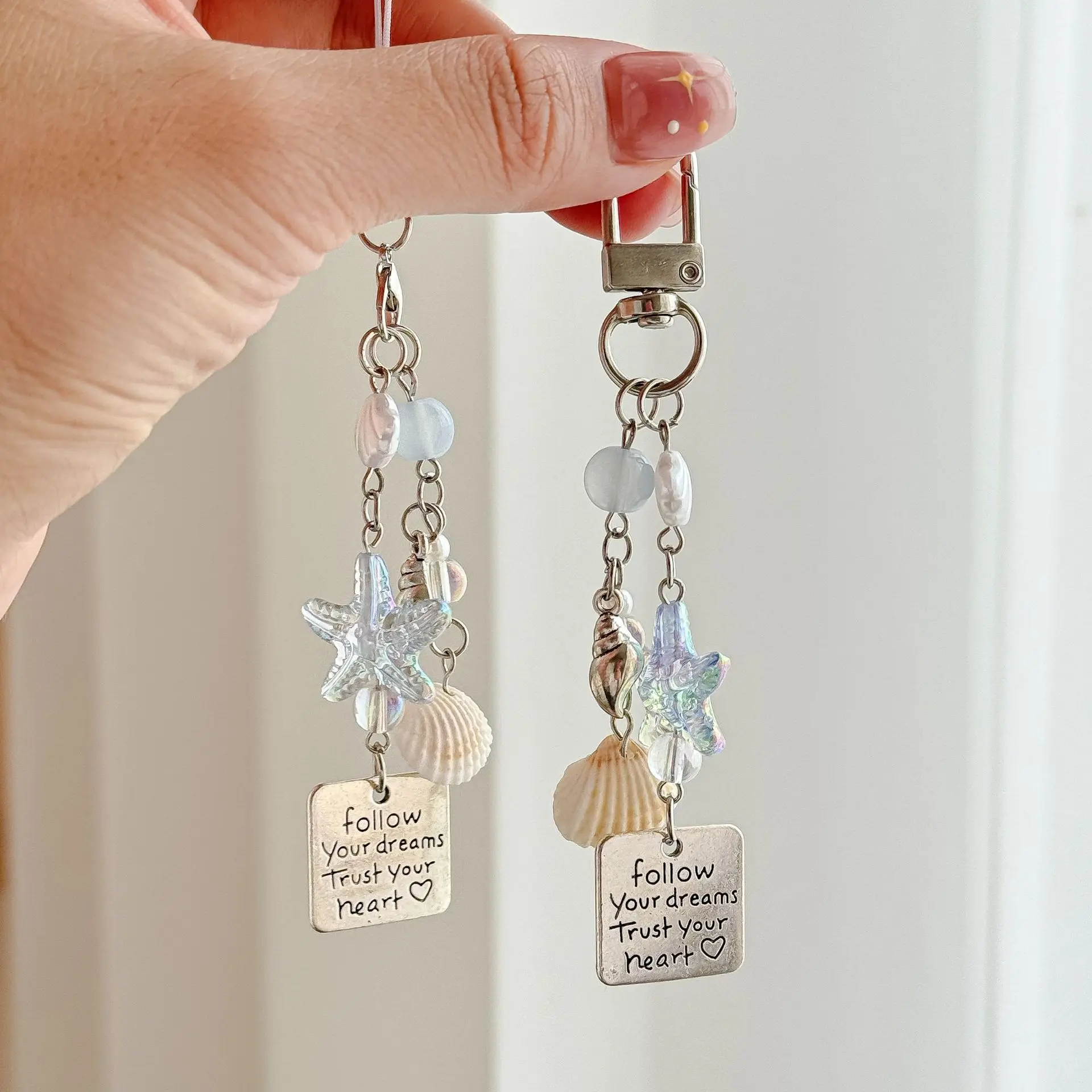 Брелок-украшение-для-женской-сумки-переливающийся-брелок-с-бусинами-брелок-с-подвеской-в-виде-морской-звезды-трогательный-подарок-цепочка-для-багажа-и-телефона