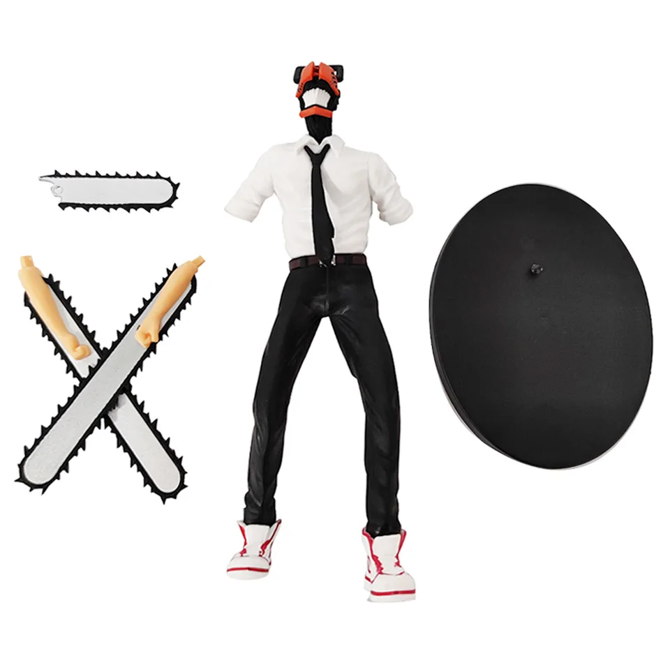 Ensemble de figurines de dessin animé Denji, tronçonneuse pour homme Denji, 14-17cm, décoration de voiture, poupée de Collection, ornement, modèle jouet en PVC, en Stock