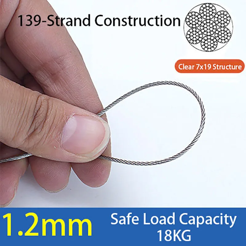Immagine 4: Filo in Acciaio Inossidabile 304 1mm/1.2mm/1.5mm/2mm/2.5mm/3mm/4mm/5mm/6mm/8mm/10mm/12mm/14mm/16mm/18mm/20mm