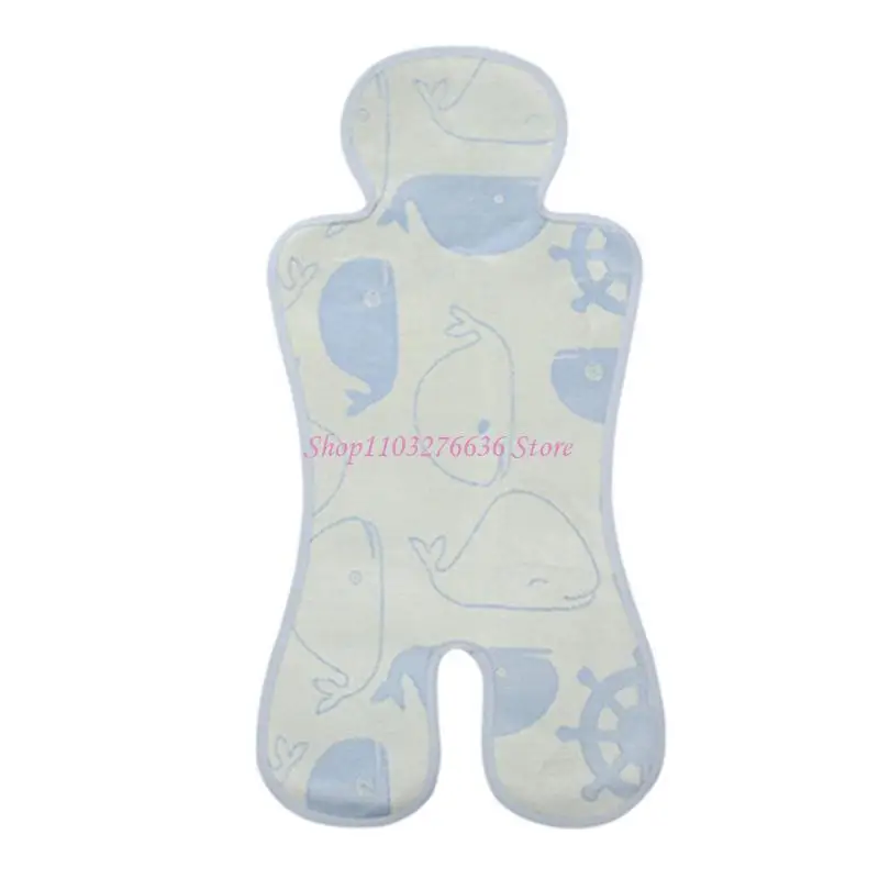 R6FD Summer Cooling Pad Cool & Comfortable Pad Toddlers Friendly Cooling for Stroller