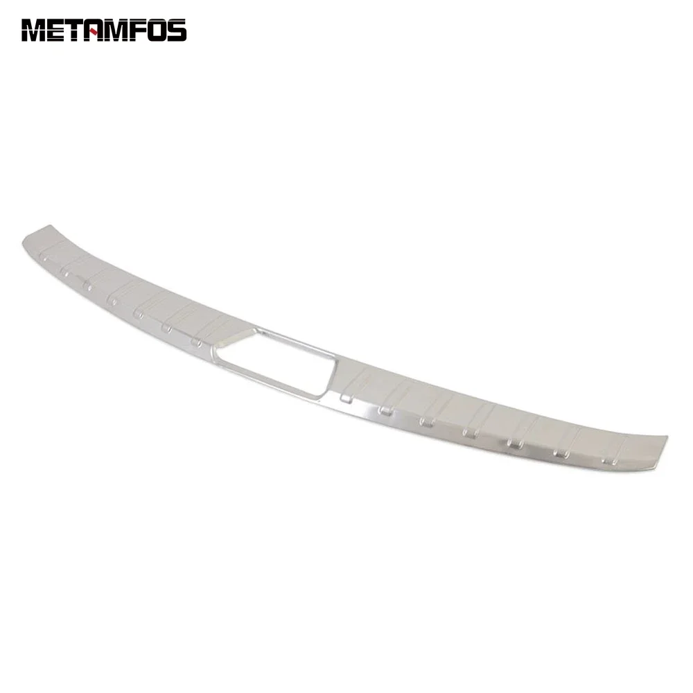 For Subaru Forester SK 2019-2023 2024 Stainless Rear Trunk Bumper Foot Plate Tailgate Door Sill Scuff Guard Plate Accessories