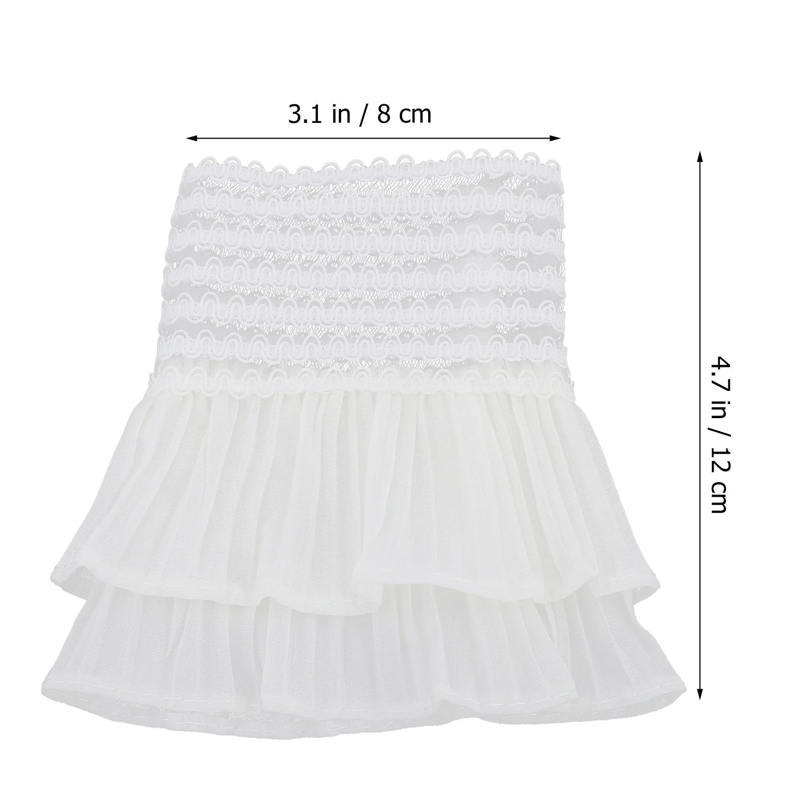 Fake Sleeves Lace Cuff Sock Cuffs False Chiffon Victorian Costume Detachable Wedding Dress