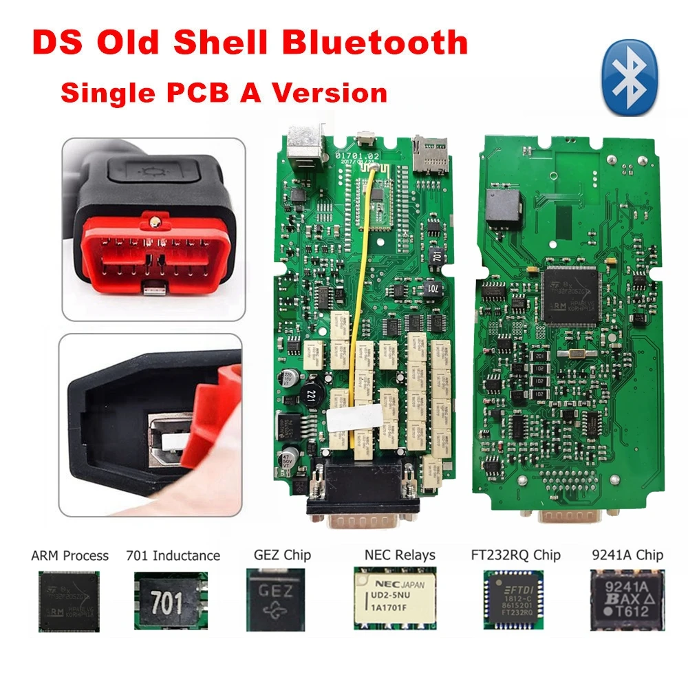 Single A+ PCB BT4.3 V2021.11 Update Firmware 3201 Nieuwe VCI Reparatie Tool TCS PRO+ Multidiag 9241A 2020.23 Gratis Keygen AUTO/VRACHTWAGENS