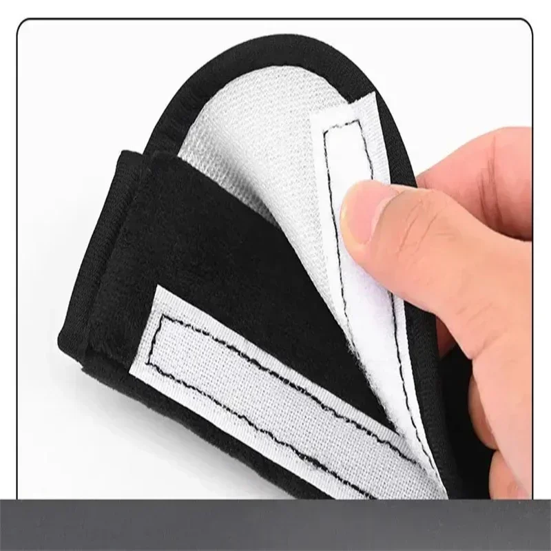 Car Seat Belt Shoulder Protector Four Seasons Universal Breathable Extended Seat Belt Protective Cover Soft Interior Decoration