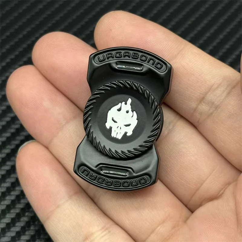 1 قطعة 3 في 1 لعبة تململ الدفع المغناطيسي - أداة تخفيف التوتر EDC سبينر، أداة تركيز ADHD للأطفال في المكتب والبالغين